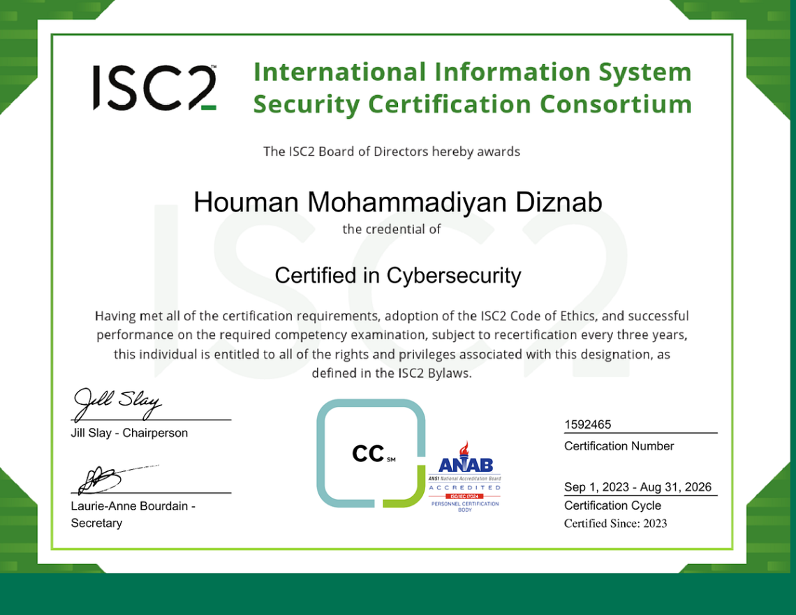 isc2 certified in cybersecurity free Niche Utama Home My Experience Passing the “FREE” ISC Certified in Cybersecurity